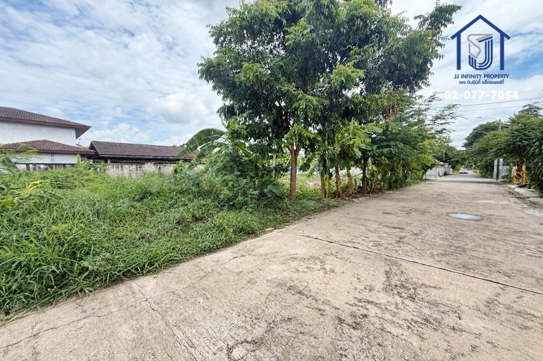 รูป ขายที่ดินเปล่า 50 ตร.ว. หมู่บ้านสุขทวี 1 ซอยบรมราชชนนี 76 ใกล้มหาวิทยาลัยมหิดล ศาลายา และรถไฟฟ้าสายสีแดง - รูปที่ 2/5