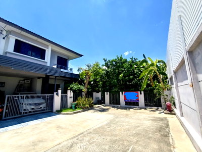 Twin houses for sale Ramkhamhaeng University 2 : 🔥 Corner Semi-Detached House for Sale |✅ Atoll Java Bay Kingkaew 19 | Prime Kingkaew Location Near Suvarnabhumi Airport