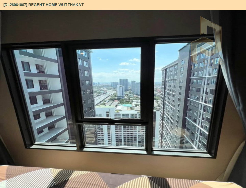 รูป DL26061067 ให้เช่าคอนโด  รีเจ้นท์ โฮม วุฒากาศ (Regent Home Wutthakat) ใกล้ BTS วุฒากาศ พร้อมเข้าอยู่ โทรด่วน 0653619502 LineID @952jdxxk - รูปที่ 10/11