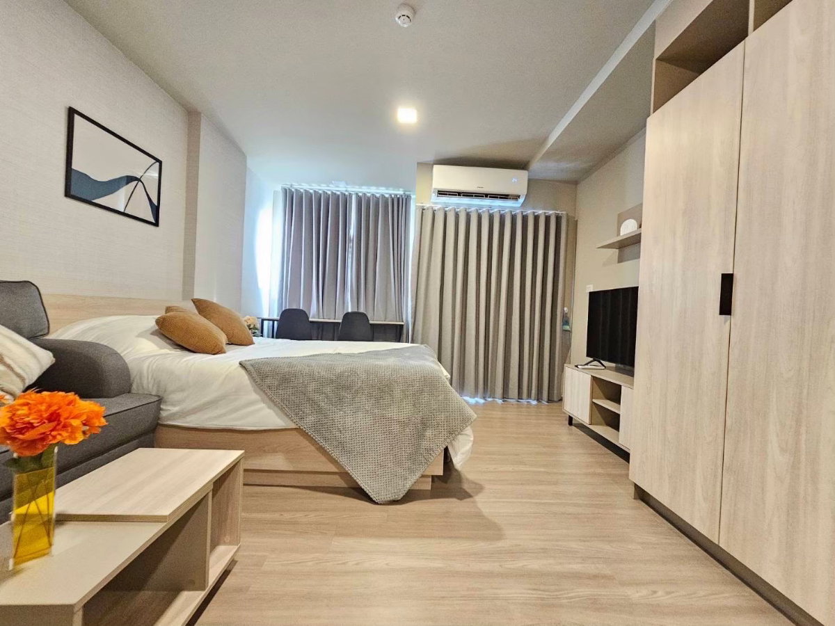 รูป For Rent 🚩 Dcondo Panaa ห้องขนาด 26.85 ตร.ม. ตกแต่งครบ วิวสวย ไม่บล็อค ✨ ราคาเข่า 9,000 บาท - รูปที่ 7/17