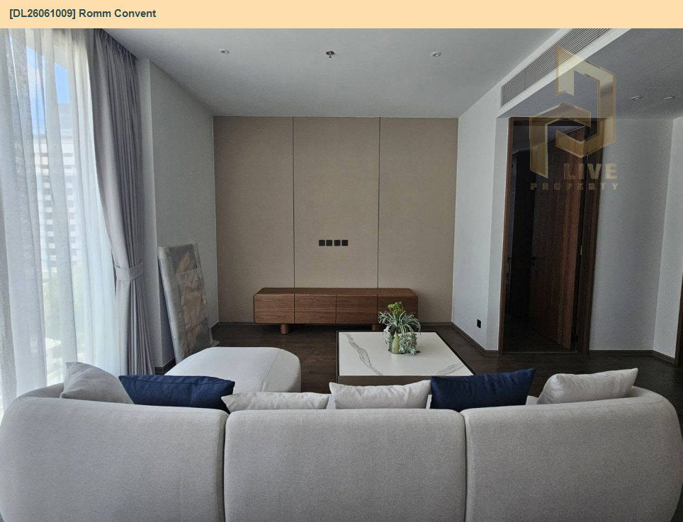 รูป DL26061009 ให้เช่าคอนโด รมย์ คอนแวนต์  (Romm Convent) ใกล้ - พร้อมเข้าอยู่ โทรด่วน 0614453194 LineID @952jdxxk - รูปที่ 3/4