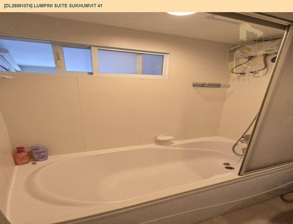 รูป DL26061074 ให้เช่าคอนโด ลุมพินี สวีท สุขุมวิท 41 (Lumpini Suite Sukhumvit 41) ใกล้ BTS พร้อมพงษ์ พร้อมเข้าอยู่ โทรด่วน 0614453194 LineID @952jdxxk - รูปที่ 6/6