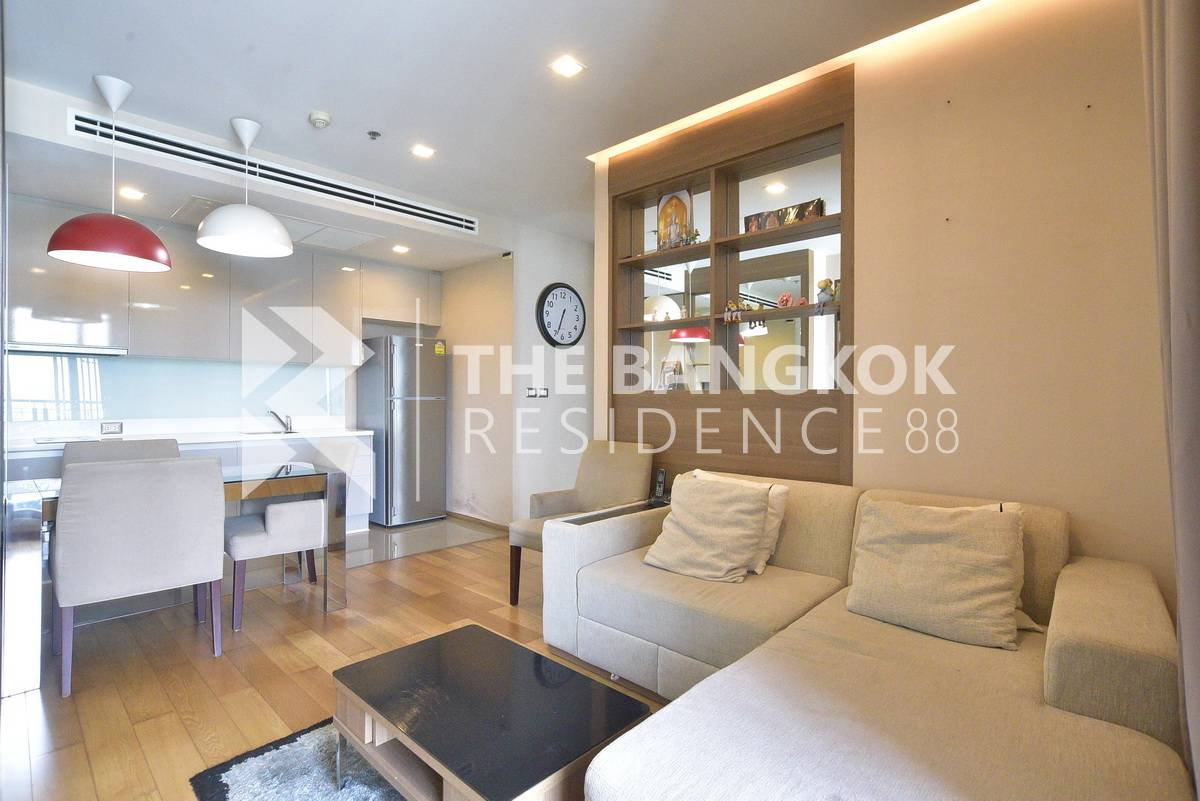 รูป 🔥The Address Asoke ห้องสวย 2 ห้องนอน 65 ตร.ม. ทำเล Prime CBD ใกล้ MRT เพชรบุรี🚆 - รูปที่ 8/10