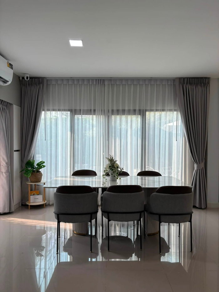 รูป HR3541ให้เช่าบ้านเดี่ยว Modern Luxury แกรนด์ พลีโน่ พหลโยธิน–วิภาวดี 2 บ้านสวยวิวสวนส่วนตัว ใกล้ ม.กรุงเทพ ม.ธรรมศาสตร์ และสนามบินดอนเมือง - รูปที่ 14/15