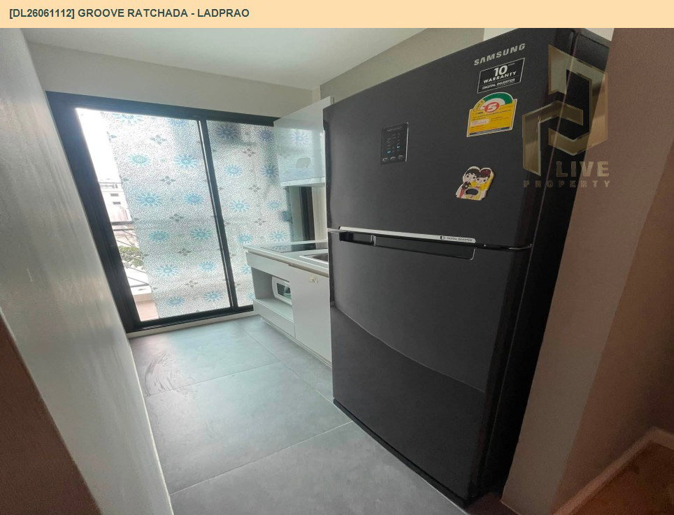 รูป DL26061112 ให้เช่าคอนโด กรู๊ฟ รัชดา - ลาดพร้าว (Groove Ratchada - Ladprao) ใกล้ MRT ลาดพร้าว พร้อมเข้าอยู่ โทรด่วน 0614453194 LineID @952jdxxk - รูปที่ 10/22