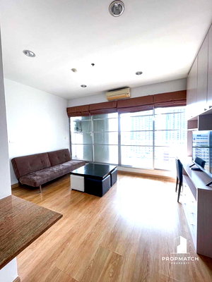 คอนโดให้เช่า : PM003591 ✨Flash Deal ✨ Baan Klang Krung Siam - Pathumwan (1Bed 1Bath 48 SQM.) พร้อมอยู่ ! เพียง 22,000 บาทต่อเดือน Tel.0981315848 @propmatch