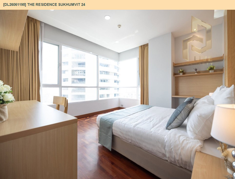 รูป DL26061195 ให้เช่าคอนโด เดอะ เรสซิเดนท์ สุขุมวิท 24 (The Residence Sukhumvit 24) ใกล้ - พร้อมเข้าอยู่ โทรด่วน 0614453194 LineID @952jdxxk - รูปที่ 6/7
