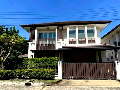 บ้านเดี่ยว กรุงเทพมหานคร : Sss567  ขายบ้านเดี่ยวหลังมุม เดอะเซนโทร อ่อนนุช–วงแหวน THE CENTRO ONNUCH-WONGWAN  ทิศใต้ บ้านพร้อมอยู่