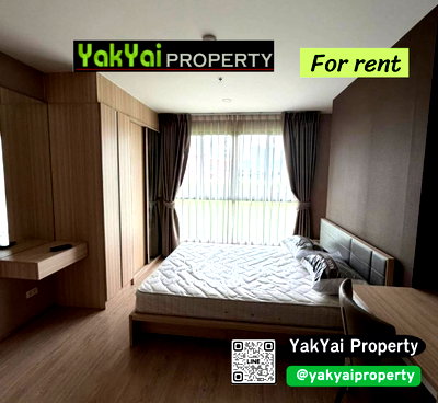 Condos for rent : 🚨 Beautiful room available due to cancellation! Ideo O2, near BTS Bangna, ready to move in, fully furnished. 