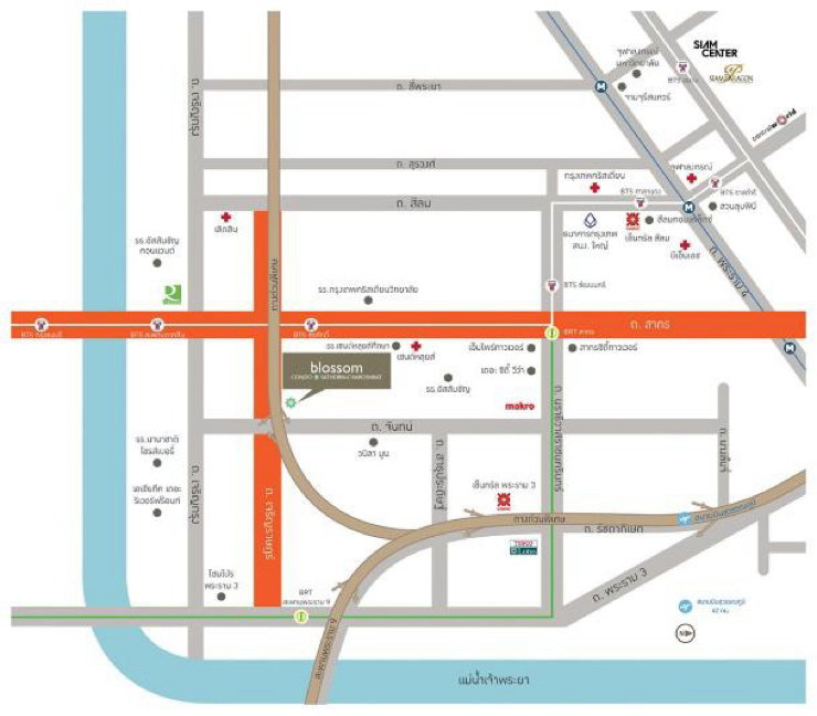 รูป ให้เช่าออฟฟิศ/รีเทล Blossom Sathorn-Charoenrat ใกล้ BTS สุรศักดิ์ เริ่ม 13–467 ตร.ม. พร้อมเข้าอยู่ - รูปที่ 11/17