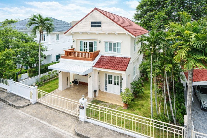 รูป ใกล้ตลาดสดแม่โจ้ 1.2 กม. หรูหรา หนองหาร สันทราย บ้านเดี่ยว 2 ชั้นแลนด์ แอนด์ เฮ้าส์ 3 นอน 2 น้ำ พร้อมเฟอร์ฯ แยกหนองจ๊อม - รูปที่ 1/8