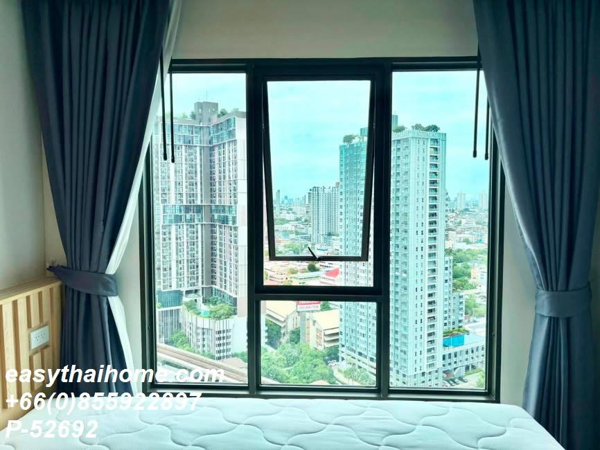 รูป P-52692 | ปล่อยเช่า รีเจ้นท์ โฮม วุฒากาศ🔥✨ คอนโดชั้นสูง วิวเมือง ทิศตะวันออก เฟอร์ครบ พร้อมเครื่องซักผ้า ใกล้ BTS ตลาดพลู!  - รูปที่ 3/20