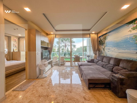 🔥ให้เช่า พร้อมอยู่🔥Cetus Beachfront Pattaya, 2ห้องนอน/2ห้องน้ำ, 99sqm ชั้น3 ห้องพร้อมอยู่ Fully Furnished ติดหาดจอมเทียน