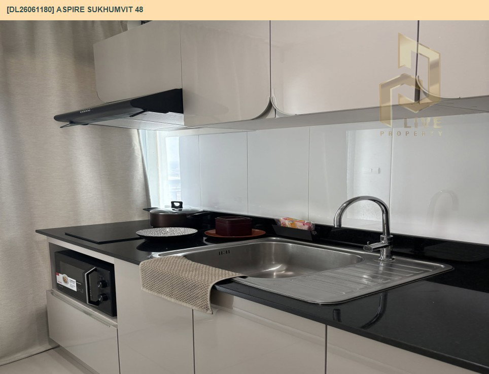 รูป DL26061180 ให้เช่าคอนโด แอสปาย สุขุมวิท 48 (Aspire Sukhumvit 48) ใกล้ BTS พระโขนง พร้อมเข้าอยู่ โทรด่วน 0653619502 LineID @952jdxxk - รูปที่ 14/19