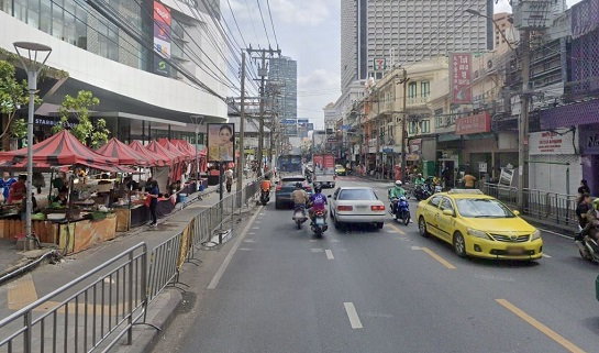 รูป ขายที่ดิน ติดถนนสีลม ใกล้ Central บางรัก - รูปที่ 2/4