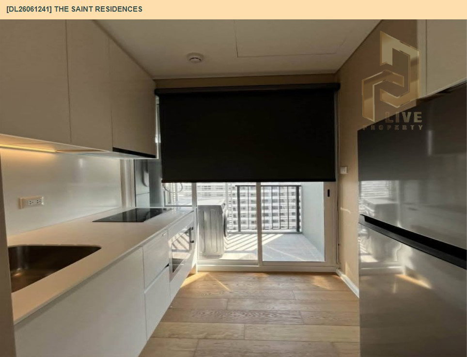 รูป DL26061241 ให้เช่าคอนโด เดอะ เซนต์ เรสซิเดนซ์ (The Saint Residences) ใกล้ MRT พหลโยธิน พร้อมเข้าอยู่ โทรด่วน 0614453194 LineID @952jdxxk - รูปที่ 6/7