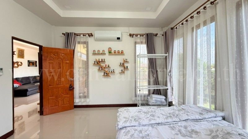 รูป บ้านเดี่ยว 100 ตร.ว ปลูกบนเนินเขา หนองยาว เมืองสระบุรี บ้านสวยพร้อมอยู่ ราคาถูก - รูปที่ 10/21