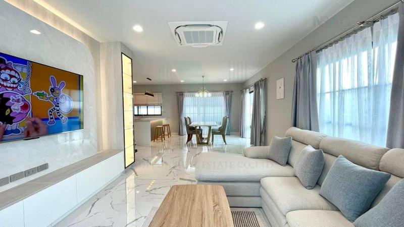 รูป 📌 ให้เช่าบ้านเดี่ยว 2 ชั้น เศรษฐสิริ บางนา-สุวรรณภูมิ 4 ห้องนอน 4 ห้องน้ำ - รูปที่ 2/8