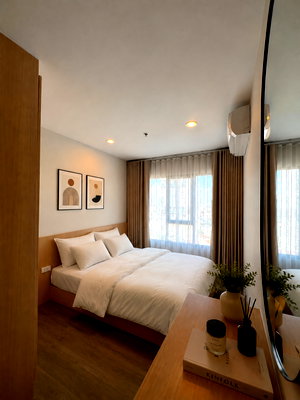 คอนโดให้เช่า : 【Owner post】Regent Home วุฒากาศ ติด BTS วุฒากาศ | ห้อง 1 Bed วิวเมือง | เฟอร์ ไฟฟ้าครบพร้อมอยู่ | เพียง 11,000/เดือน