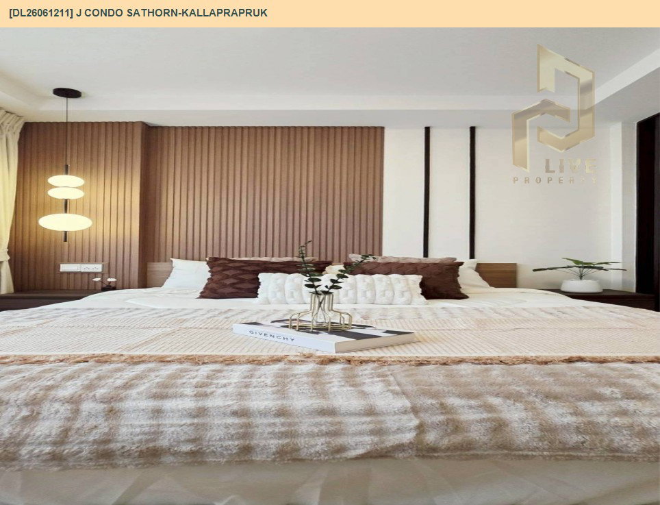 รูป DL26061211 ขายคอนโด เจ คอนโด สาทร-กัลปพฤกษ์ (J Condo Sathorn-Kanlapaphruek) ใกล้ BTS บางหว้า พร้อมเข้าอยู่ โทรด่วน 0653619502 LineID @952jdxxk - รูปที่ 10/18