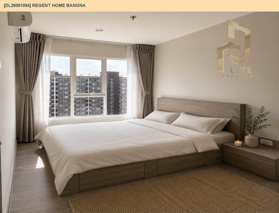 รูป DL26061094 ให้เช่าคอนโด รีเจ้นท์ โฮม บางนา (Regent home bangna) ใกล้ BTS บางนา พร้อมเข้าอยู่ โทรด่วน 0614453194 LineID @952jdxxk - รูปที่ 4/7