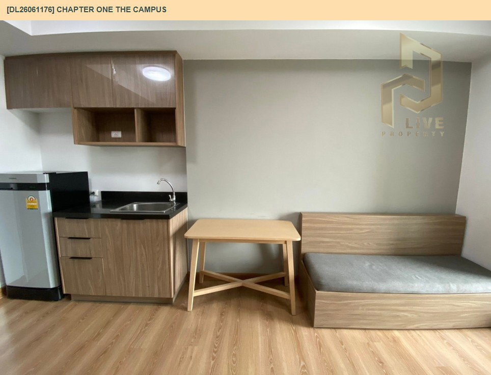 รูป DL26061176 ขายคอนโด แชปเตอร์ วัน เดอะ แคมปัส (Chapter One the Campus) ใกล้ BTS เสนานิคม พร้อมเข้าอยู่ โทรด่วน 0614453194 LineID @952jdxxk - รูปที่ 2/8
