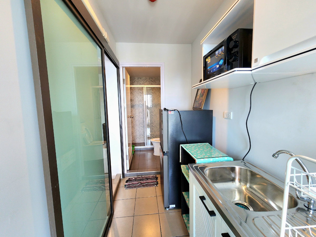 รูป **ห้องใหม่มือ 1 แต่งเสร็จ ให้เช่าเลยครับ** Regent Home วุฒากาศ ทำเล BTS วุฒากาศเพียง 300 เมตร ราคาดีห้องสวยพร้อมอยู่ มีเครื่องซักผ้า!! - รูปที่ 32/62