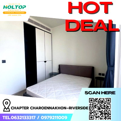 Condos for rent :  #R10075 🎉 200569 Condo for Rent: Chapter Charoennakhon–Riverside