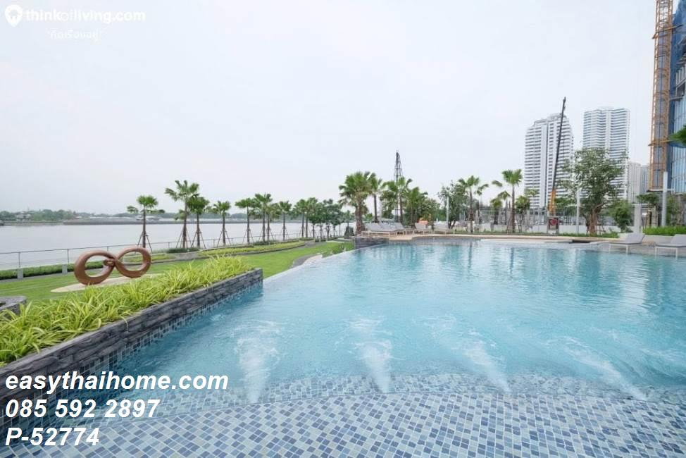 รูป P-52774 | ให้เช่าคอนโดห้องเปล่ามีแอร์ใกล้ BTS ช่องนนทรี | ศุภาลัย ริวา แกรนด์ ตึกB ชั้น27 วิวเมือง ที่จอดรถ2คัน Line: @easythaihome 085-592-2897 - รูปที่ 4/14