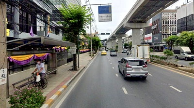 ที่ดิน วิทยาลัยเสนาธิการทหาร : ขายที่ดิน ประชาอุทิศ ใกล้ MRT ห้วยขวาง เเละ โรงเรียนนานาติ KIS