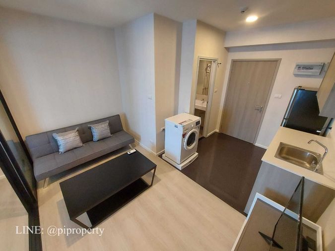 Living with IKEA & Mega Bangna. High floor 1 Bed unit for rent in A Space Mega I. Berkeley & Concordian & ICS schools surrounding
