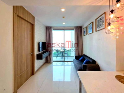 ขายคอนโด : ริเวียร่า วงศ์อมาตย์ | 1 นอน 1 น้ำ 35 ตร.ม. | วิวทะเล | เฟอร์นิเจอร์ครบ | โควต้าต่างชาติ | ฿4,100,000