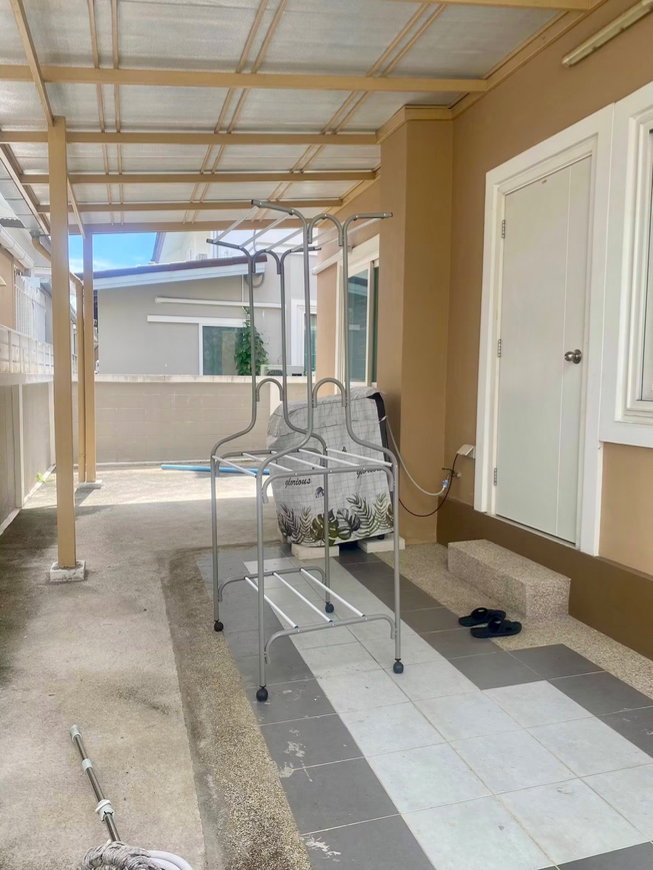 รูป 🏡 บ้านให้เช่า บ้านเดี่ยว 2 ชั้น ในโครงการคุณภาพ ใกล้สนามบินเชียงใหม่ โซนแม่เหียะ บรรยากาศเงียบสงบ ปลอดภัย รปภ. 24 ชม. - รูปที่ 12/17