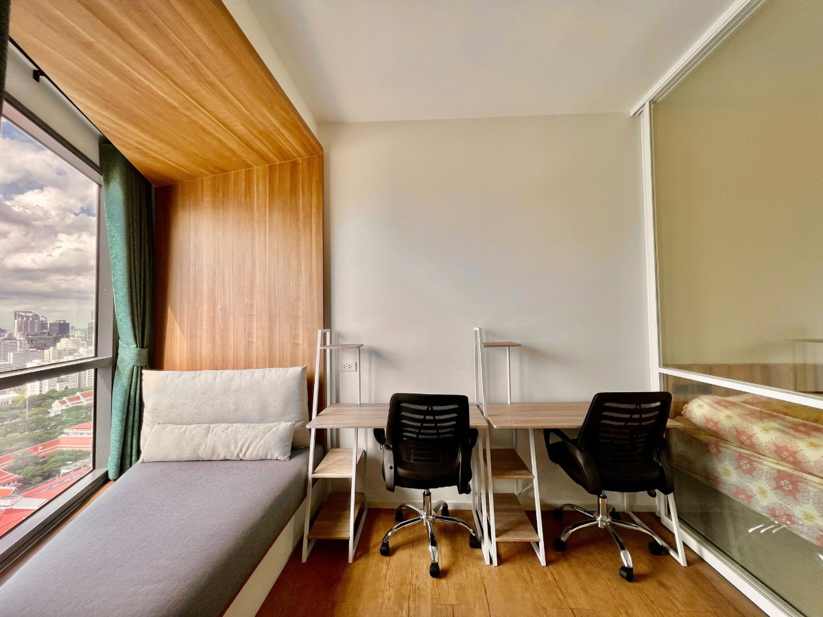 รูป Triple Y Residence【𝐒𝐄𝐋𝐋 & 𝐑𝐄𝐍𝐓】🔥 ห้องเตียงคู่ สำหรับคนมาเป็นคู่! ตกแต่งสวย เฟอร์พร้อม วิวดี ขั้นสูง🔥 ติดต่อไลน์ไอดี: @hacondo - รูปที่ 8/12