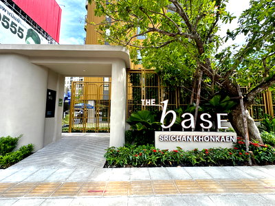 Condos for rent 62 BLOCS Market : Condo for rent at The Base Srichan, Khon Kaen