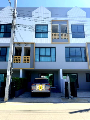 Townhouses for rent Pak Kret Nonthaburi : for rent ANNA HOME Ratchaphruek-Chaengwattana ready to move
