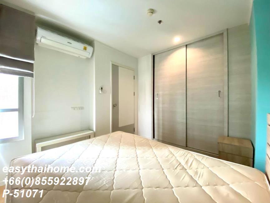 รูป P-51071 — ให้เช่าคอนโด ชั้น 11 อาคาร A Lumpini Place Srinakarin - Huamak Station ใกล้ Airport Link หัวหมาก 085-592-2897 Line: @easythaihome - รูปที่ 5/23