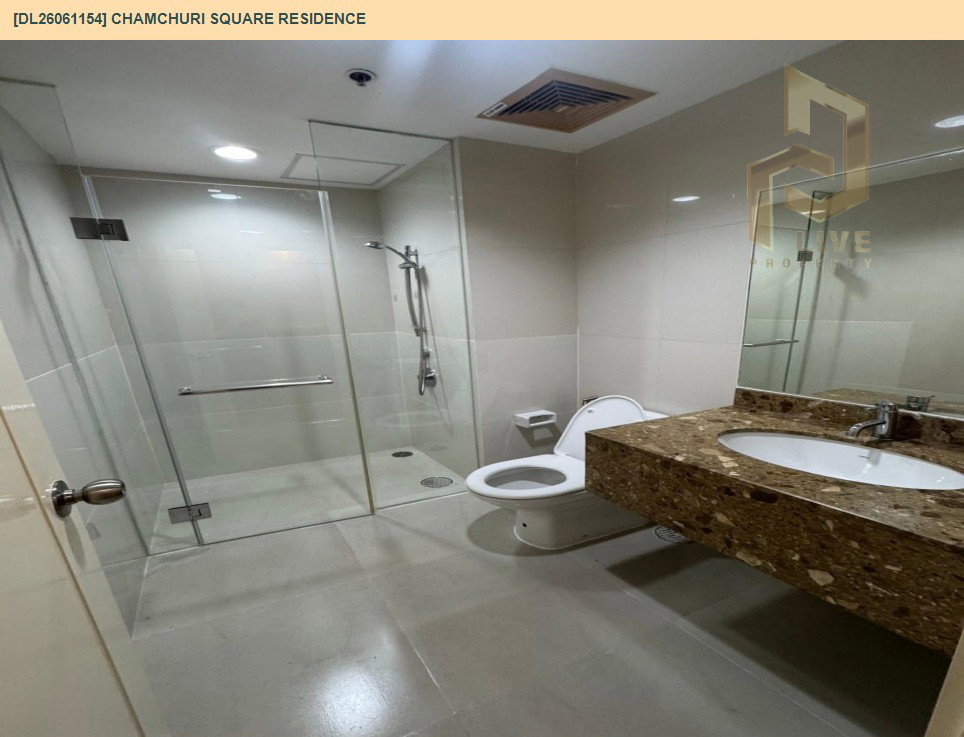 รูป DL26061154 ให้เช่าคอนโด จามจุรี สแควร์ เรสซิเด้นส์ (Chamchuri Square Residence) ใกล้ MRT สามย่าน พร้อมเข้าอยู่ โทรด่วน 0653619502 LineID @952jdxxk - รูปที่ 7/15