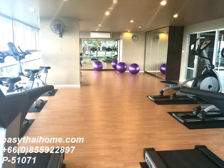 รูป P-51071 — ให้เช่าคอนโด ชั้น 11 อาคาร A Lumpini Place Srinakarin - Huamak Station ใกล้ Airport Link หัวหมาก 085-592-2897 Line: @easythaihome - รูปที่ 11/23