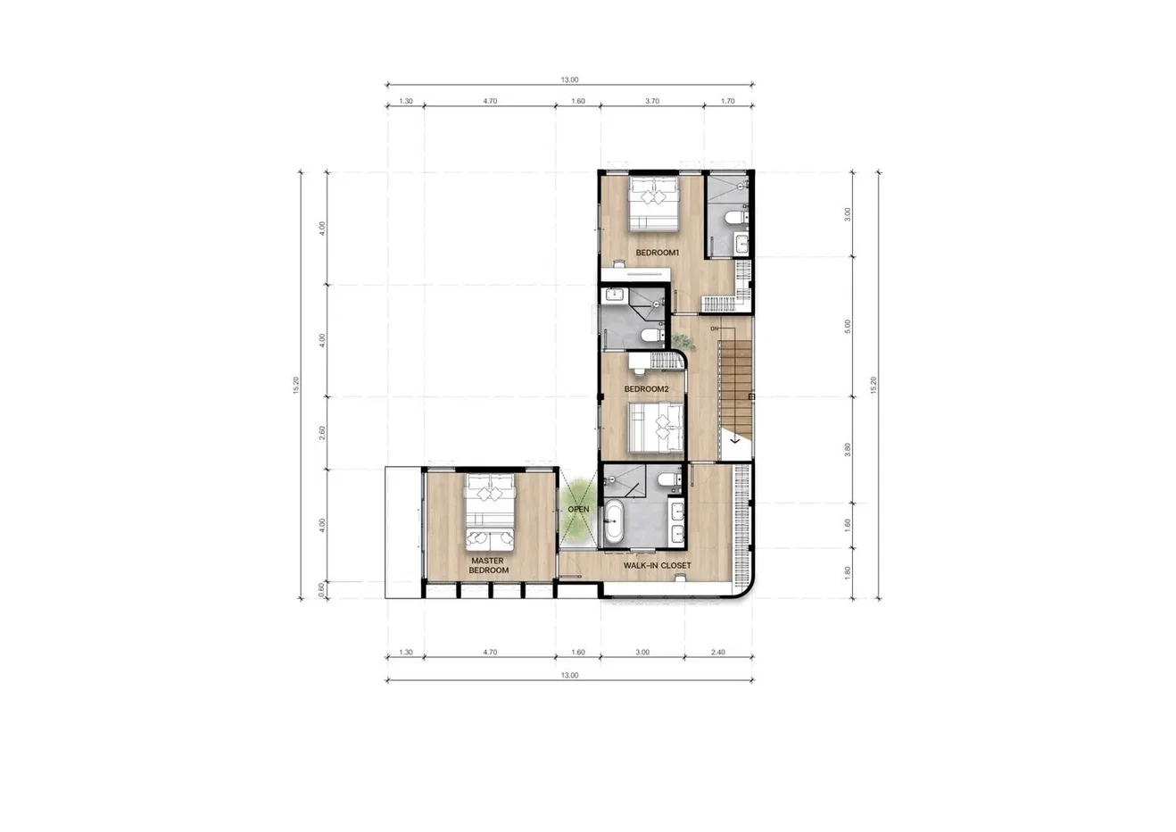 รูป ขาย วิลล่า 3 ห้องนอน ในโครงการ นาย วิลล่า เออร์เบิน 5340282 - รูปที่ 4/4