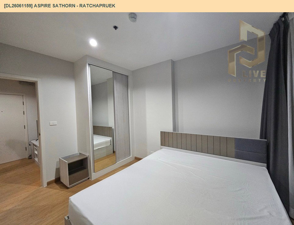 รูป DL26061159 ขายคอนโด แอสปาย สาทร - ราชพฤกษ์ (Aspire Sathorn - Ratchapruek) ใกล้ BTS บางหว้า พร้อมเข้าอยู่ โทรด่วน 0614453194 LineID @952jdxxk - รูปที่ 7/11