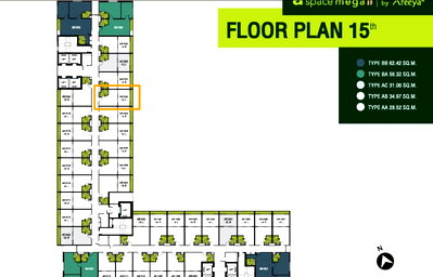 ขายคอนโด : ขายคอนโด A SPACE MEGA 2 ห้องใหม่ ยังไม่เคยมีใครอยู่ บรรยากาศดีมาก ห้องฝั่งทิศตะวันออก