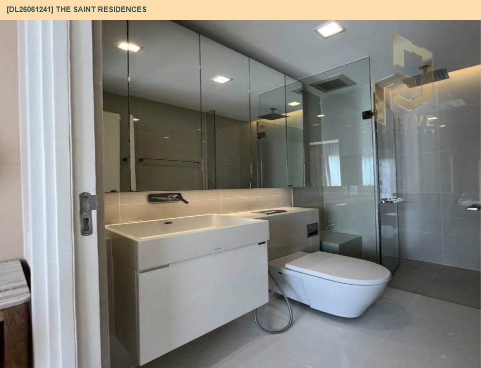 รูป DL26061241 ให้เช่าคอนโด เดอะ เซนต์ เรสซิเดนซ์ (The Saint Residences) ใกล้ MRT พหลโยธิน พร้อมเข้าอยู่ โทรด่วน 0614453194 LineID @952jdxxk - รูปที่ 7/7
