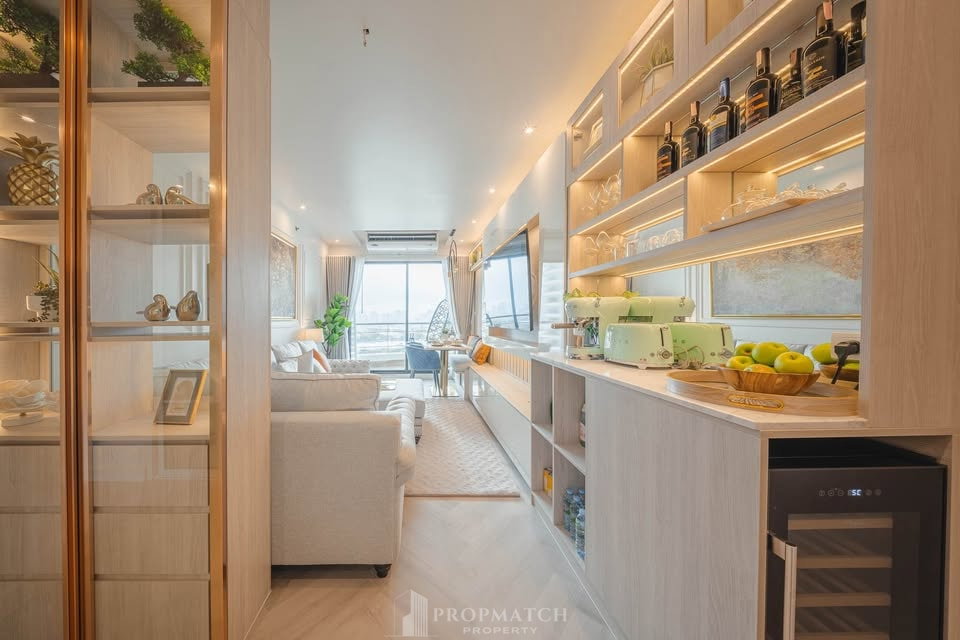 รูป PM038421 ✨Flash Deal ✨ Supalai Casa Riva Charoenkrung - Rama3 (2Bed 1Bath 55 SQM.) พร้อมอยู่ ! เพียง 35,000 บาทต่อเดือน Tel.0981315848 @propmatch - รูปที่ 5/15
