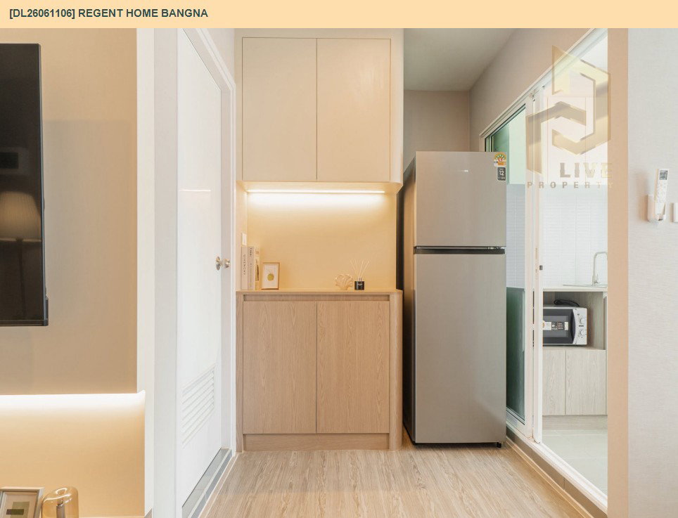 รูป DL26061106 ให้เช่าคอนโด รีเจ้นท์ โฮม บางนา (Regent home bangna) ใกล้ BTS บางนา พร้อมเข้าอยู่ โทรด่วน 0653619502 LineID @952jdxxk - รูปที่ 6/6