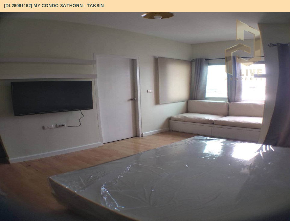 รูป DL26061192 ขายคอนโด มาย คอนโด สาทร - ตากสิน (My Condo Sathorn - Taksin) ใกล้ BTS วงเวียนใหญ่ พร้อมเข้าอยู่ โทรด่วน 0614453194 LineID @952jdxxk - รูปที่ 4/6
