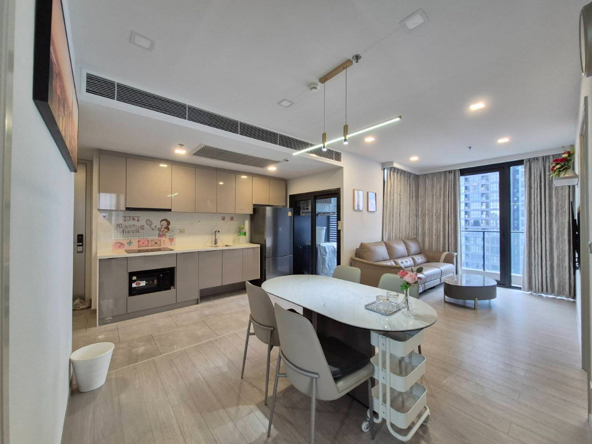 picture 🔥𝑯𝑶𝑻 𝑫𝑬𝑨𝑳🔥𝐎𝐧𝐞𝟗𝐟𝐢𝐯𝐞 𝐑𝐚𝐦𝐚𝟗🌻𝟐-𝒃𝒆𝒅𝒓𝒐𝒐𝒎 ready to move in💚size 68 sq.m. 58,000 baht. 🌻 - 2/8