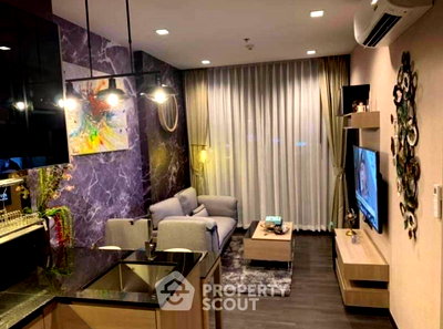 Condos for rent : 1-BR 35 Sqm Condo At The Line Asoke-Ratchada, 300m to MRT Phra Ram 9 (ID 3028799)