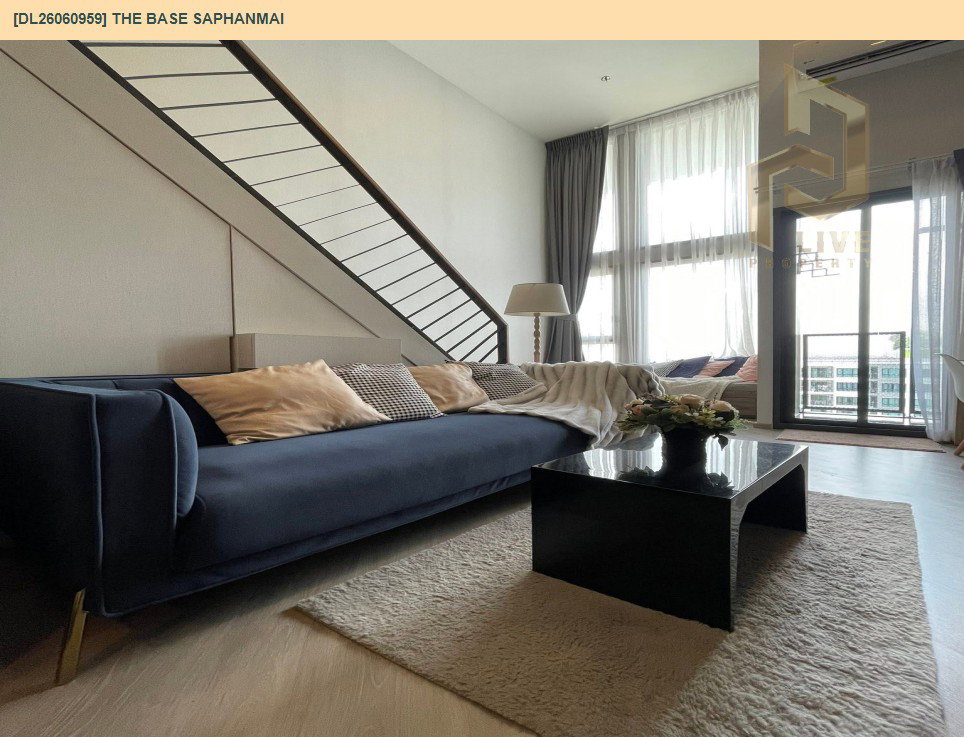 รูป DL26060959 ให้เช่าคอนโด เดอะ เบส สะพานใหม่ (THE BASE Saphanmai) ใกล้ BTS สายหยุด พร้อมเข้าอยู่ โทรด่วน 0653619502 LineID @952jdxxk - รูปที่ 2/10