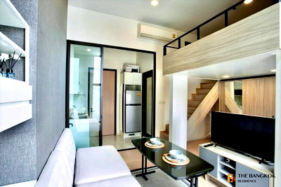 Condos for sale : 💎Chewathai Residence Asoke Loft Unit with High Ceiling, 1 Bedroom, Near MRT Rama 9, Great Value Price✨